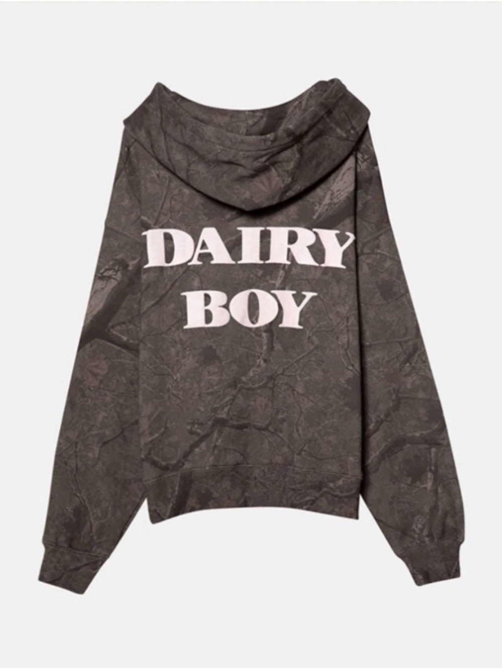 Dairy Boy Camo Pink Puff Hoodie